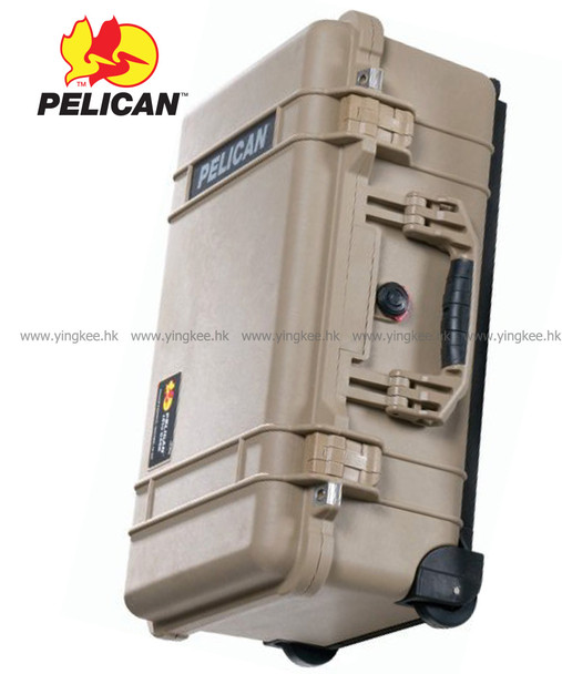 Pelican 1510 Carry On Case Desert Tan 沙漠色 攝影器材安全箱 