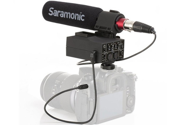 Saramonic MixMic 雙接口二合一收音咪連混音器