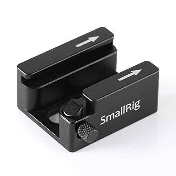 SmallRig Cold Shoe Mount Adapter with Anti-off Button 2260