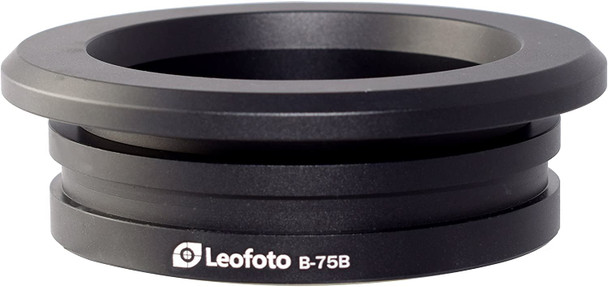 Leofoto B-75B 75mm Bowl Adapter for LN-404C, LM-404C, LM-405C, LM-402C Tripod