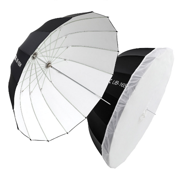 Godox 神牛 UB-105W 105cm Parabolic Reflector White 外黑內白拋物線深口柔光傘連柔光布