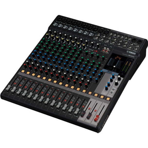 Yamaha MG16X CV 16-Input 4-Bus Mixer with Built-In FX