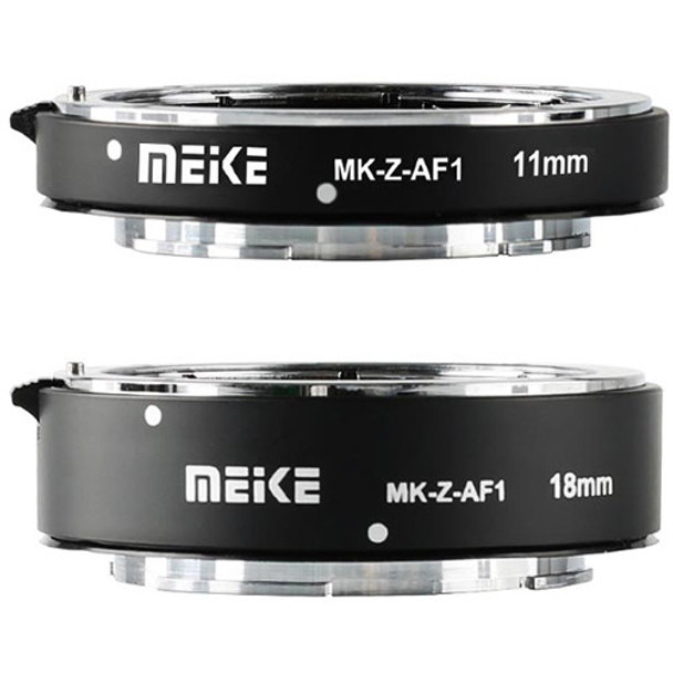 Meike 美科 MK-Z-AF1 11mm and 18mm Extension Tubes for Nikon Z 微距接環 