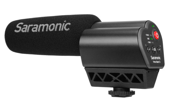 Saramonic Vmic Mark II on-camera condenser shotgun microphone