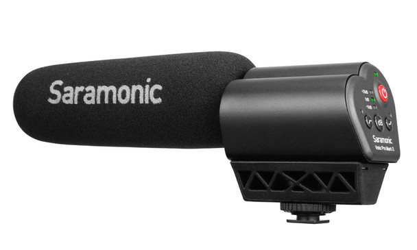 Saramonic Vmic Pro Mark II on-camera condenser shotgun microphone