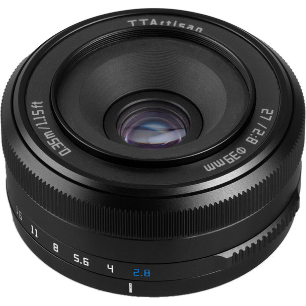 TTArtisan AF 27mm f/2.8 Lens for Fuji X 鏡頭 Black 黑色