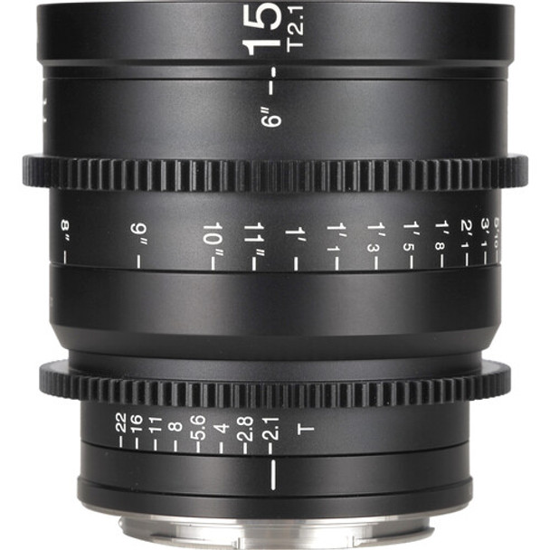 Laowa 老蛙 15mm T2.1 Zero-D Cine Lens 零變形電影鏡頭 Sony FE