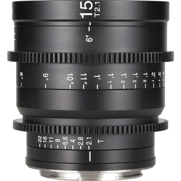 Laowa 老蛙 15mm T2.1 Zero-D Cine Lens 零變形電影鏡頭 Canon RF