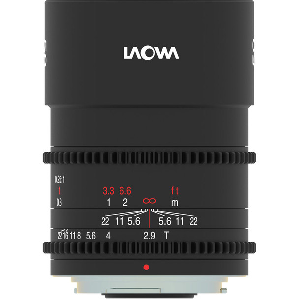 Laowa 老蛙 50mm T2.9 Macro APO MFT Cine 兩倍微距APO電影鏡頭 MFT (M43)