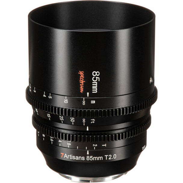 七工匠 7artisans 85mm T2.0 Full Frame Nikon Z Mount Cine Lens 電影鏡頭