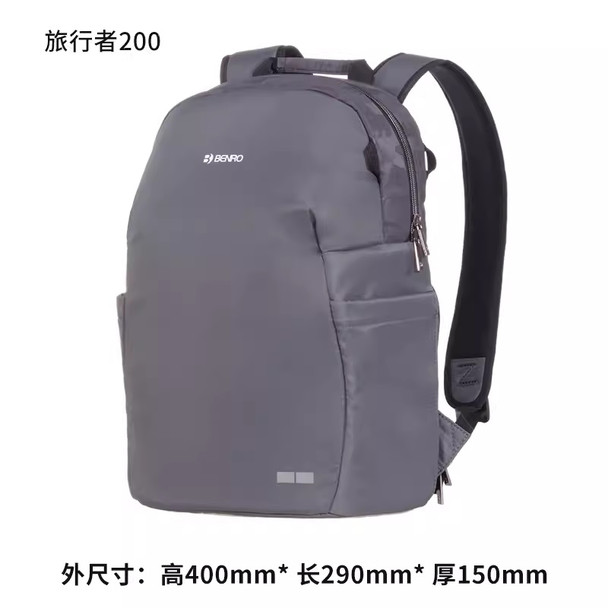 Benro 百諾 Tourist 200 Camera Backpack Gray 旅行者相機背包