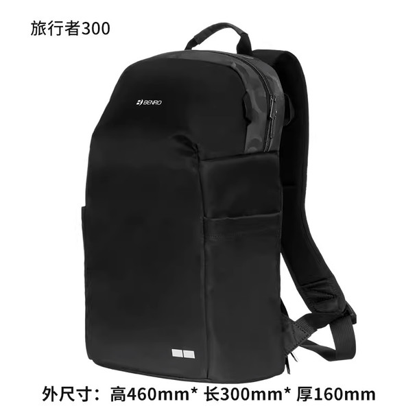 Benro 百諾 Tourist 300 Camera Backpack Black 旅行者相機背包