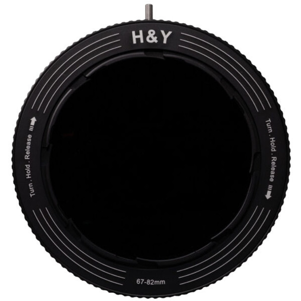 H&Y REVORING 可調口徑轉接環 連可調ND 及 CPL 濾鏡 (67-82mm)