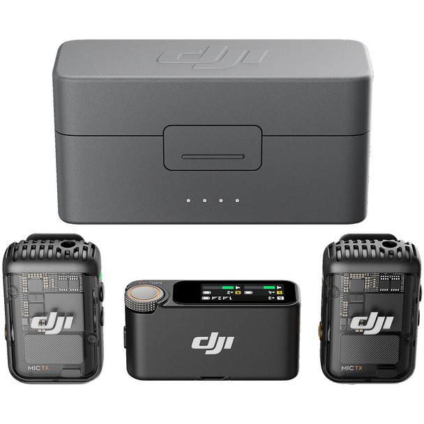 DJI MIC 2 (2 TX + 1 RX + Charging Case) Wireless Mic Kit 無線收音咪一開二套裝