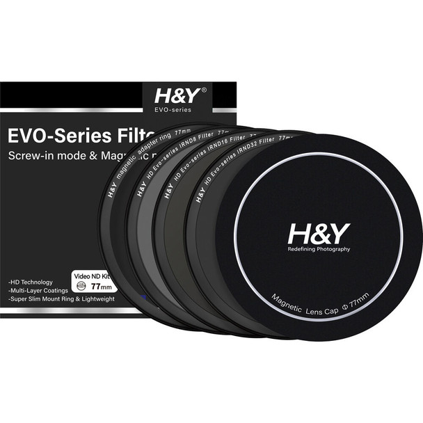 H&Y Evo-Series Video ND Filter Kit IRND8 16 32 減光鏡套裝 95mm