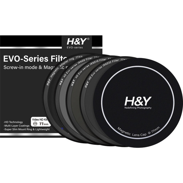 H&Y Evo-Series Video ND Filter Kit IRND8 16 32 減光鏡套裝 67mm