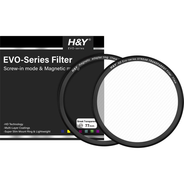 H&Y Evo-Series Transparent Streak Filter Set 82mm