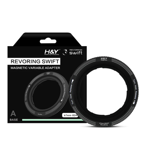 H&Y Filters RevoRing Swift Magnetic Variable Adapter 磁吸可調接環 (67-82mm)