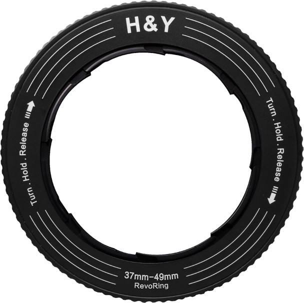 H&Y Filter RevoRing 37-49mm Variable Adapter for 52mm Filters 可調口徑轉接環