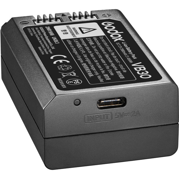 Godox 神牛 VB30 USB 鋰電池 (適用於閃光燈 V1 V1Pro V860III) 