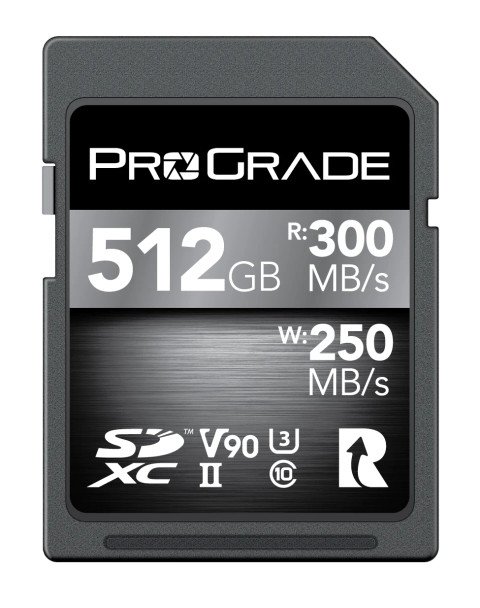 ProGrade Digital SDXC UHS-II V90 Cobalt 記憶卡 512GB