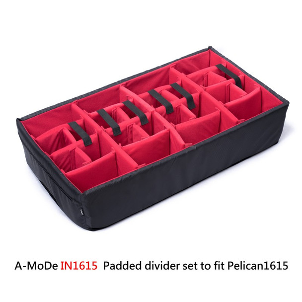 A-MoDe Pelican 1615 IN1615 Padded divider set to fit Pelican 1615 Air