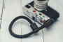A-MoDe CWS-BL Handmade Rope Camera Wrist Strap Black 手工登山繩皮革相機腕帶 (黑色)