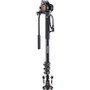 Manfrotto MVMXPRO500 Aluminum Video Monopod 攝影鋁製四節單腳支