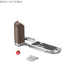 SmallRig 4735 SmallRig Wooden L-Shape Grip for Fujifilm X-T50