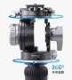 BENRO 百諾 WH8 Gimbal Head 攝像液壓雲台