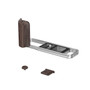 SmallRig 6236 L-Shaped Mount Plate with Ebony Wooden Handle for FUJIFILM X-E5 Silver L‑型快拆底板 image 3