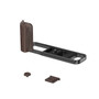 SmallRig 6237 L-Shaped Mount Plate with Ebony Wooden Handle for FUJIFILM X-E5 Black L‑型快拆底板 image 3