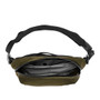 Peak Design Outdoor Sling 2L (Kelp) - Showing inside pocket of Outdoor Sling 2L Kelp