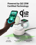 Belkin UltraCharge Pro Qi2 25W 3合1磁吸充電座 (Charcoal) 圖片 4