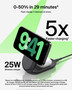 Belkin UltraCharge Qi2 25W 3合1摺疊磁吸充電器 (White) 圖片 3