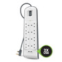 Belkin 8位防雷保護拖板（2個 USB-A｜2.4A｜2米） 圖 1