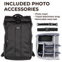 Think Tank Photo FocusPoint Rolltop 30L 攝影背囊 (Asphalt Black) official function image 8