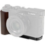 SmallRig 5942 L-Shaped Mount Plate with Wooden Handle For Panasonic Lumix L10 Black 木頭L型手柄 (黑色)