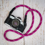 A-MoDe FCSC-PU 11mm Quick Release Buckle Rope Camera Strap 100cm 快拆扣登山繩相機帶 (紫色) 圖片 4