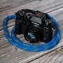 A-MoDe FCSC-BY 11mm Quick Release Buckle Rope Camera Strap 100cm 快拆扣登山繩相機帶 (藍黃) 圖片 3