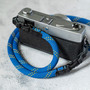 A-MoDe FCSC-BY 11mm Quick Release Buckle Rope Camera Strap 100cm 快拆扣登山繩相機帶 (藍黃) 圖片 6