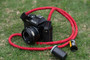 A-MoDe CSC100-FREW 10mm 登山繩相機帶 100cm (花紅白) 圖片 7