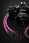 A-MoDe CSC120-FRRB 10mm 登山繩相機帶 120cm (花玫瑰紅藍) 圖片 5