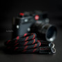 A-MoDe CSC130-BR 9mm 登山繩相機帶 130cm (黑紅色) 圖片 1