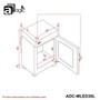 aMagic ADC-MLED35L 35L 鈕控 LCD 電子防潮箱 產品圖 8