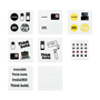 Insta360 Button Sticker Set 運動貼紙套裝 image 01