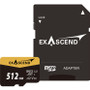 Exascend Catalyst UHS-I V30 Micro SD Card With SD Adapter 記憶卡連轉接器 (512GB)