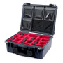 Pelican 1550 A-MoDe Bundle Black 器材安全箱套裝 - A-MoDe IN1550 及 LID1550A 已裝入 1550 安全箱