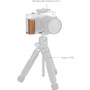 SmallRig 5984 L-Shaped Mount Plate with Wooden Handle for FUJIFILM X-E5 Silver L型快拆底板 (銀色)