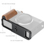 SmallRig 5985 L-Shaped Mount Plate with Wooden Handle for FUJIFILM X-E5 Black L型快拆底板 (黑色)